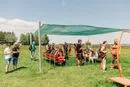 Tandemový seskok letiště Prostějov altánek